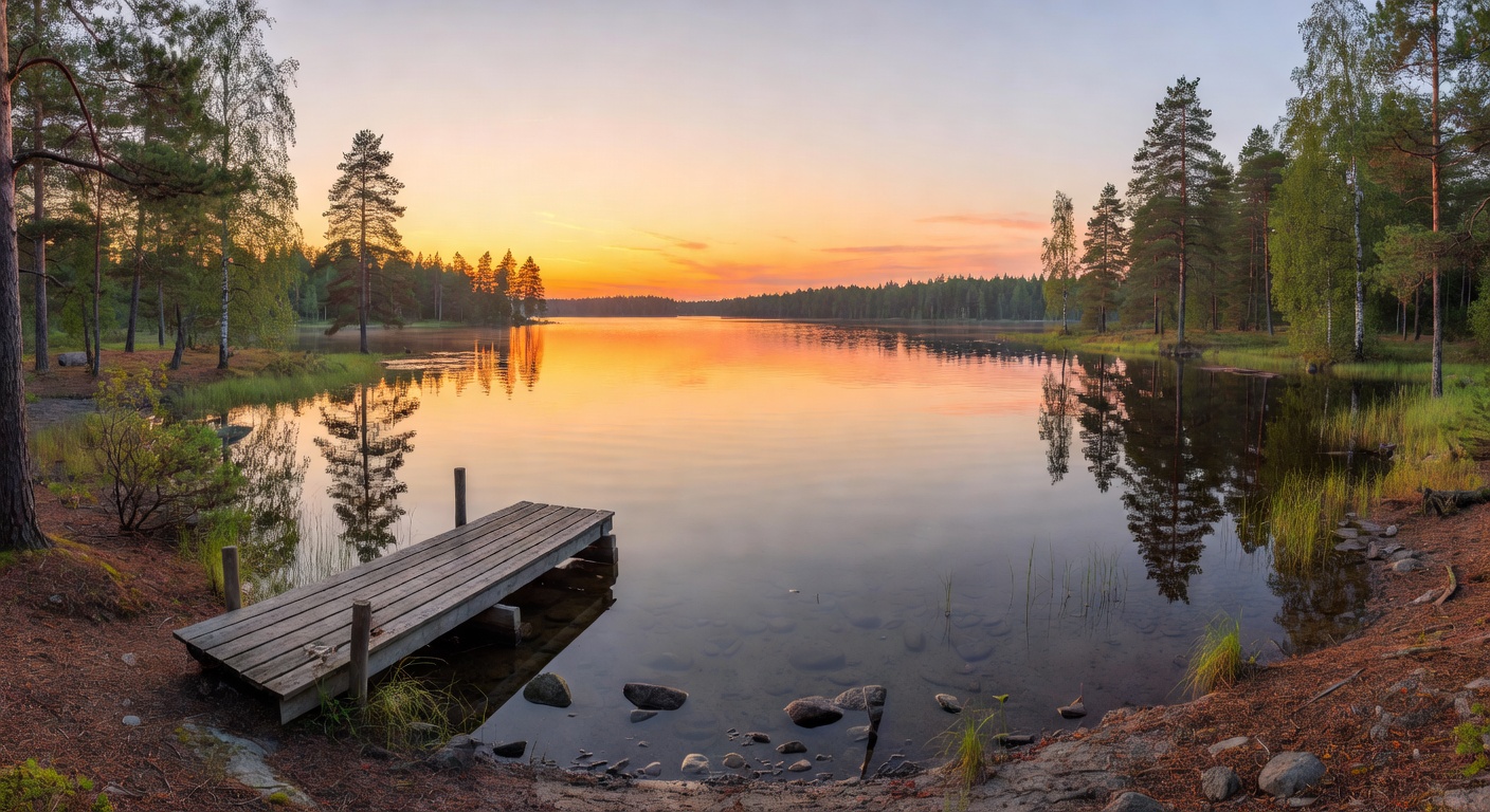 Finnish Lake Summer